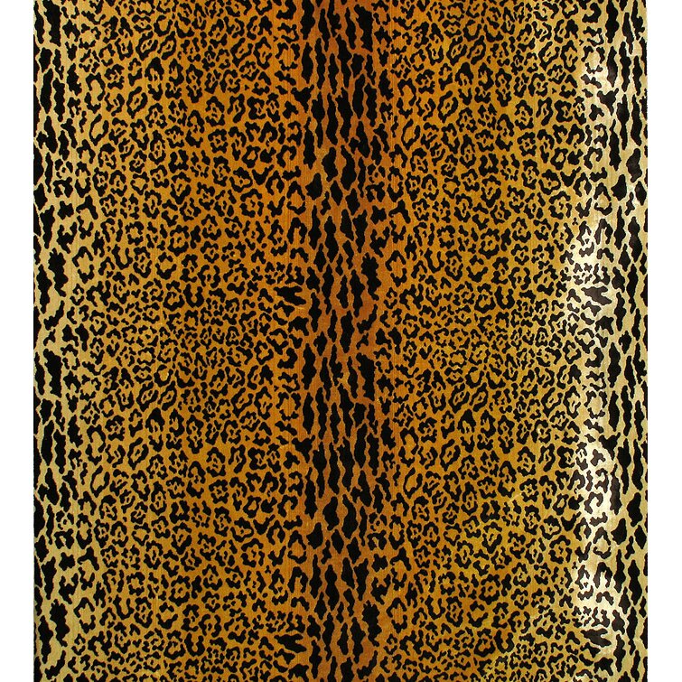 Thsc Leopard Silk Fabric Perigold